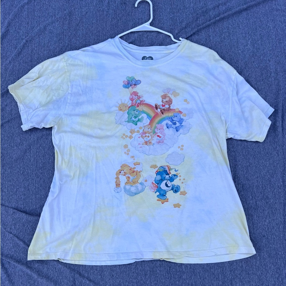 Tie Dye Care Bear Shirt - Women’s Large